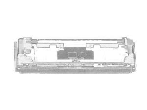 Szkło lampy oświetlenia tablicy rejestracyjnej 51 13 8 236 854