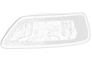 Lampa przeciwmgielna 57010717AC