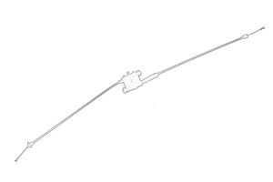 Linka pokrywy silnika 8U0 823 531