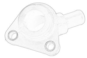 Króciec przyłączeniowy, przewód czynnika chłodzącego 504099279Z