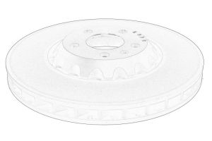 Tarcza hamulcowa 4M0 615 301Q