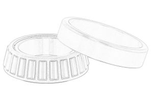 Łożysko koła ISU5876101340