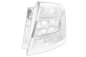 Lampa tylna 6V9 945 112