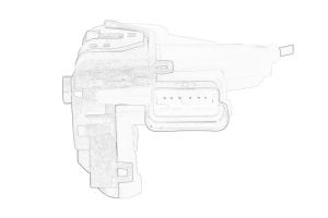 Zamek drzwi 9800616680