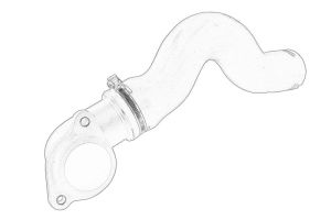 Przewód powietrza doładowujacego 51790614