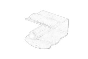 Zestaw doposażenia, cięgno hamulca ręcznego 77 00 307 550