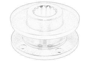 Flansza mechanizmu różnicowego 7166992