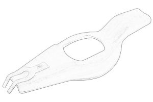 Dźwignia sprzęgła (łapa) 901 250 00 21