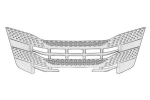 Atrapa chłodnicy (grill) 5802389416