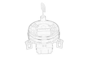 Zwijacz taśmy poduszki powietrznej 39136242