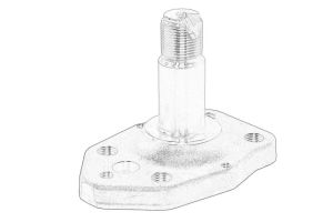 Czop piasty, obudowa osi 517647