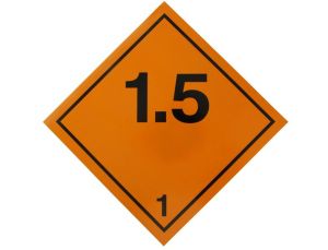 Naklejka ostrzegawcza CARGO-T076