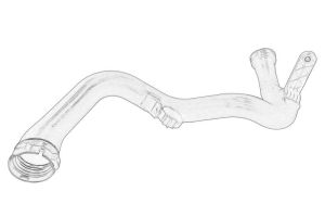 Przewód powietrza doładowujacego 39155303