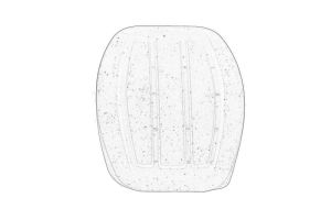 Nakładka pedału sprzęgła 9832133980