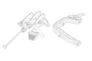 Przełączanie biegów, zewnętrzne 2E0 711 017A