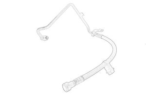 Przewód wysokiego ciśnienia klimatyzacji 51751095