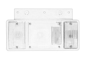 Lampa tylna ISU8980021650