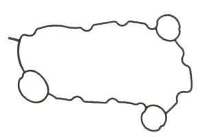 Uszczelka skrzyni korbowej EL964170