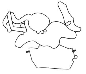 Uszczelka pokrywy obudowy skrzyni biegów EL122472