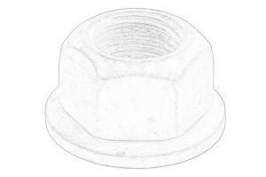 Nakrętka, sworzeń zwrotnicy (kolumna amortyzatora) 77 03 034 313