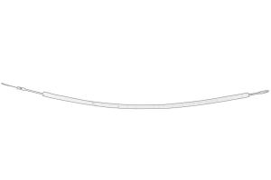 Cięgno odryglowywania drzwi 95509875