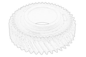 Koło zębate skrzyni biegów 9651283580
