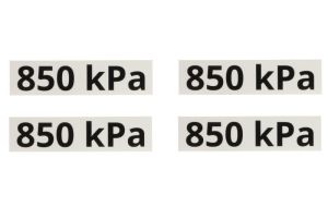 Naklejka ostrzegawcza CARGO-T143