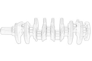 Wał korbowy 95517847
