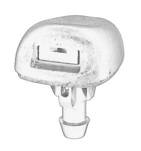 Dysza spryskiwacza szyby czołowej 6438Y3