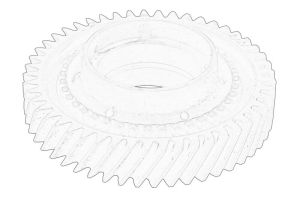 Koło zębate skrzyni biegów 9649267388