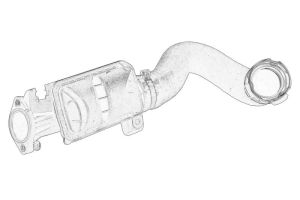 Przewód powietrza doładowujacego 50520795