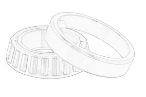 Łożysko mechanizmu różnicowego 55216978