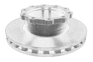 Tarcza hamulcowa HC462A315BAN