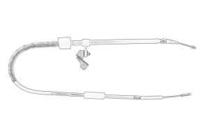 Linka hamulca postojowego 60624591