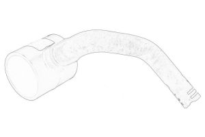 Przewód zaworu EGR 55263025