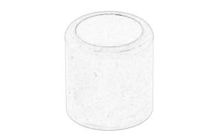 Tuleja drążka zmiany biegów 9828851280