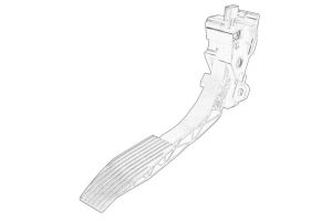 Pedał gazu 84657610