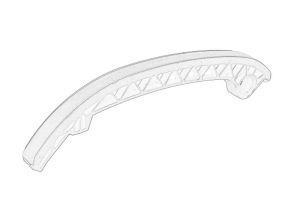 Szyna ślizgowa łańcucha rozrządu 55569246