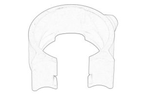 Uchwyt metalowego przewodu paliwowego DAF1955405