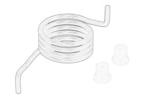 Sprężyna pedału sprzęgła 42598749