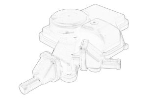 Separator oleju odpowietrzenia skrzyni korbowej 55219081