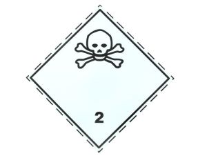 Naklejka ostrzegawcza CARGO-T080