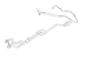 Przewód zmiennego ciśnienia klimatyzacji 6460SC