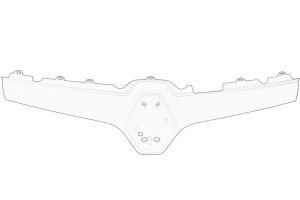 Atrapa chłodnicy (grill) 62 38 299 11R