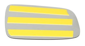 Szkło lusterka zewnętrznego 6102-01-0018P