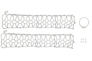 Łańcuchy przeciwśnieżne na koła PROFI FORST 250