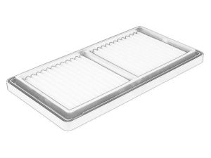 Filtr odpowietrzenia skrzyni korbowej 504209107Z