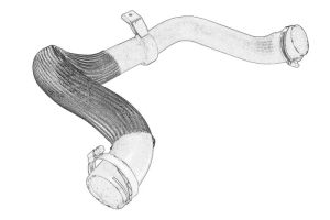 Wąż chłodnicy 9815433880