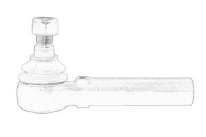 Końcówka drążka kierowniczego AL204776-JD