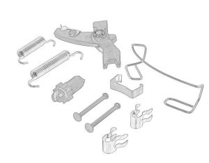 Zestaw montażowy szczęk hamulcowych 93161851Z